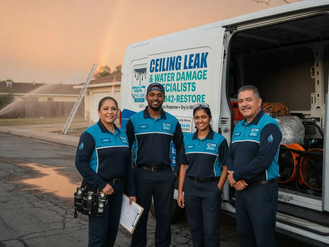 Ceiling Leak Cleanup company in Doylestown, WI