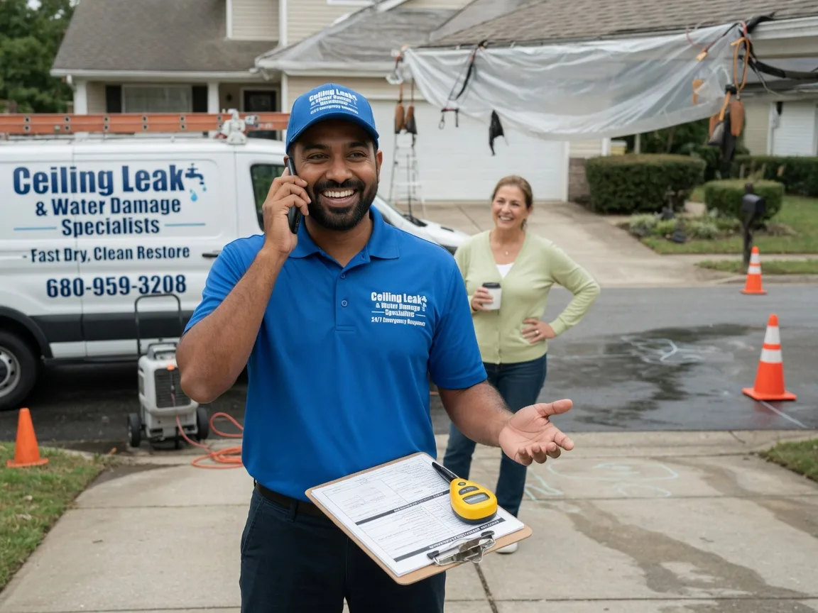 Ceiling Leak Cleanup Doylestown, WI FAQs
