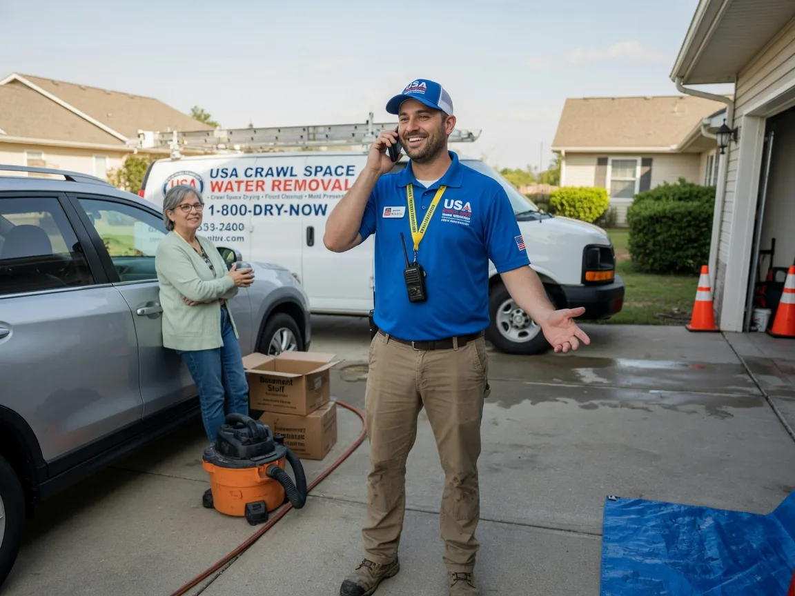 Crawl Space Water Removal Doylestown, WI FAQs